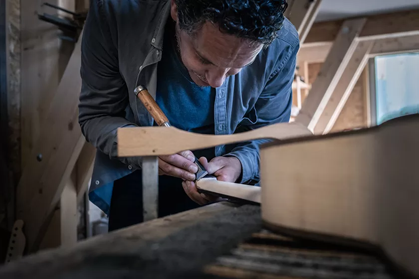 Nicolas Alvarez - photographie luthier